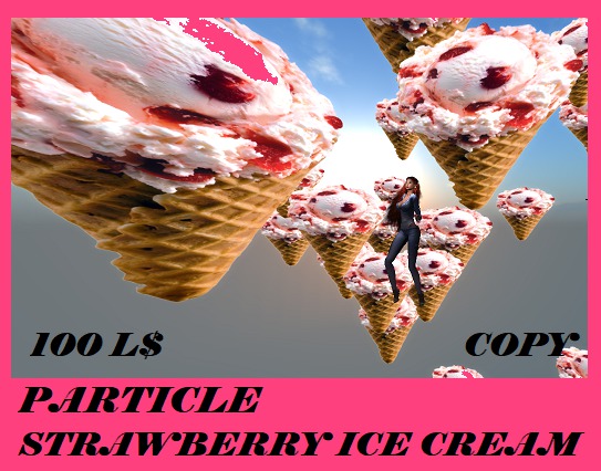 PARTICLE STRAWBERRY ICE CREAM#