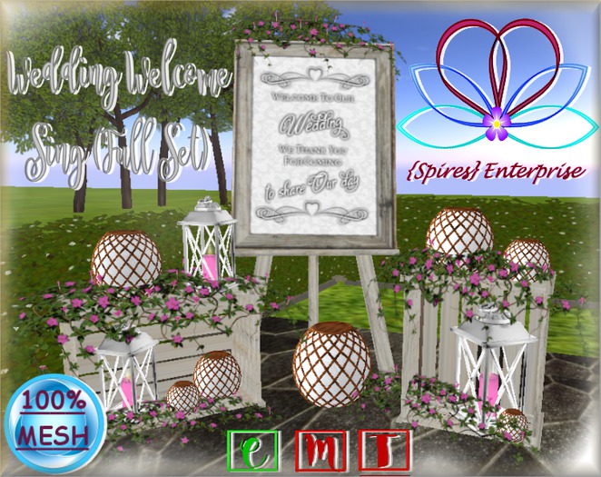 {SE} Wedding Welcome Sign - Large