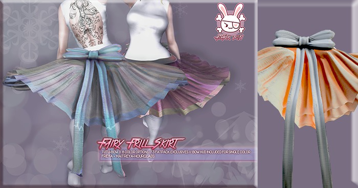 -AttackBun- Fairy Frill Skirt - Orange (Add to Unpack)