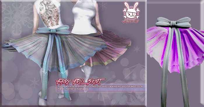 -AttackBun- Fairy Frill Skirt - Purple (Add to Unpack)