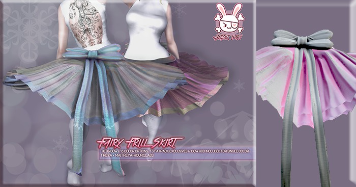 -AttackBun- Fairy Frill Skirt - Pink (Add to Unpack)