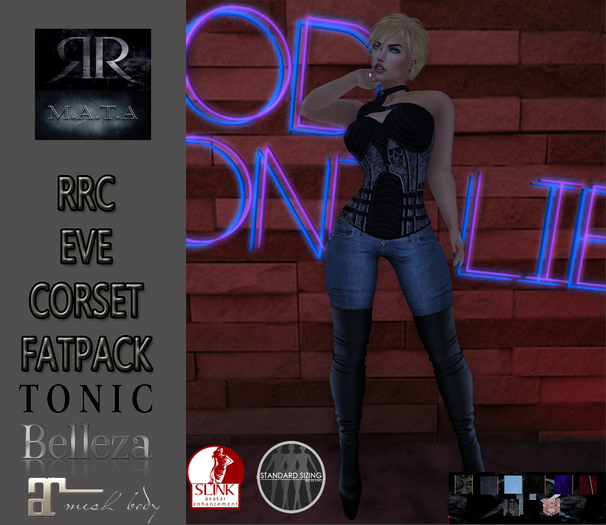 RRC/MATA  corset  FAT PACK BAGED*