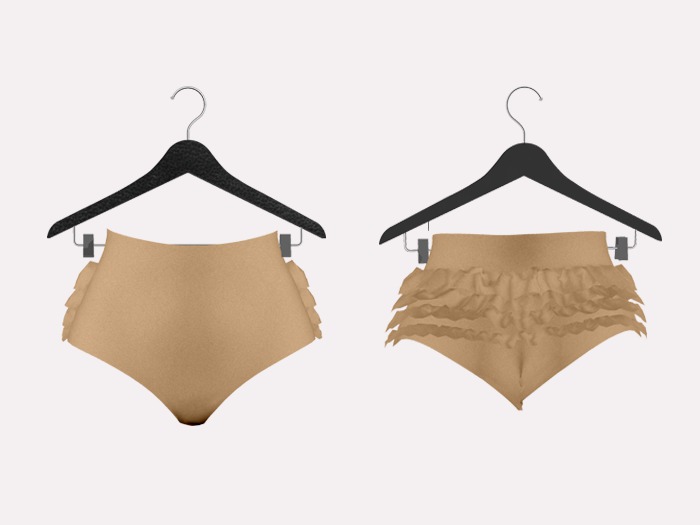 Lun'Atic Gossip Shorty Beige Maitreya
