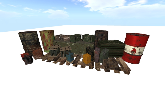 Military cargo v1 Mesh