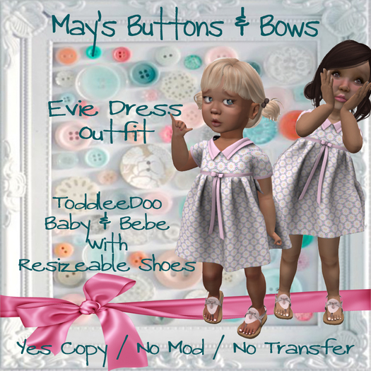 MBB * Evie Dress Outfit (TD Baby & Bebe)