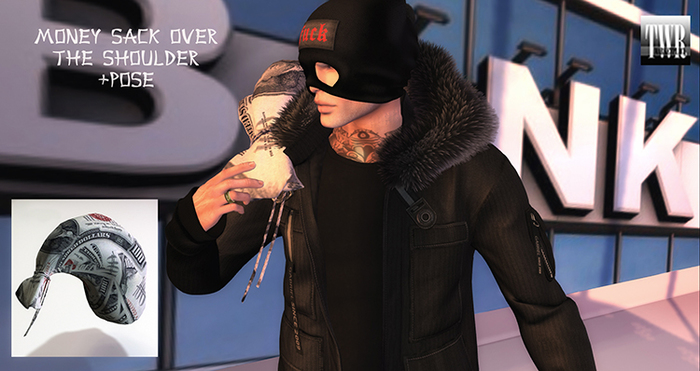 ::TWR:: money Sack Over The Shoulder