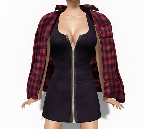 058 Dress #11 Box + HUD(pose+resize) Box