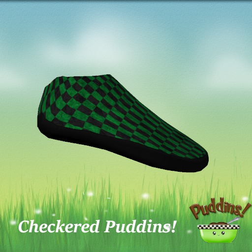 Checkered Puddins! - Green