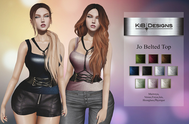 KiB Designs - Jo Belted Top DEMO