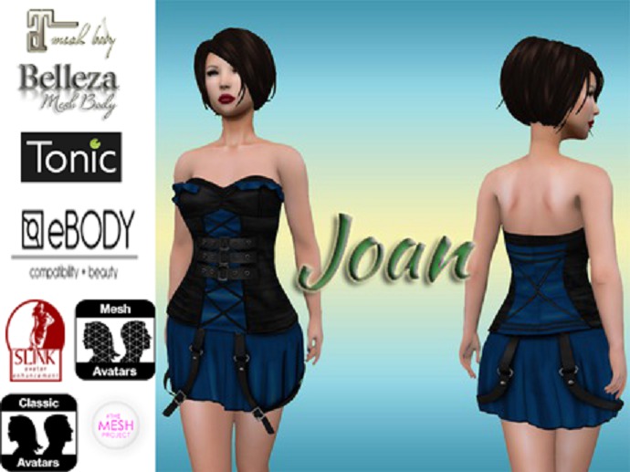 Joan Dark Blue