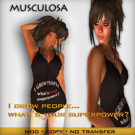 Musculosa I grow People
