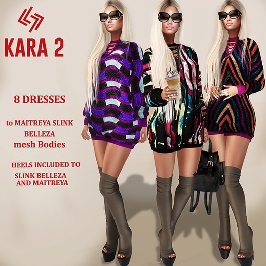 LEGENDAIRE - KARA SWEATER DRESS 2