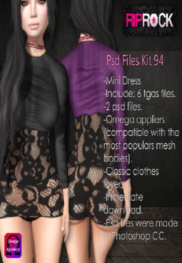 RipRock - Kit 94, Omega Applier, psd, tga, full perms