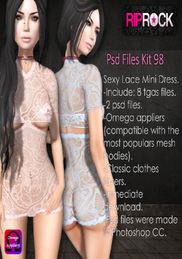 RipRock - Kit 98, Omega Applier, psd, tga, full perms