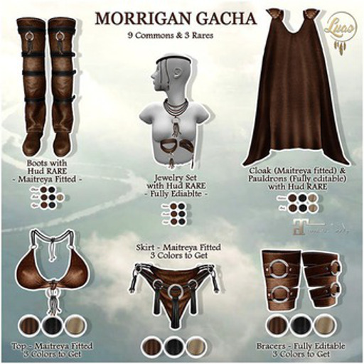 Luas Morrigan Bracers Brown