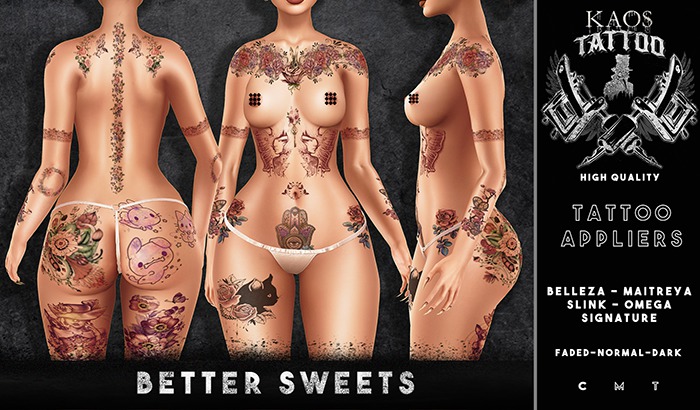 KAOS BETTER  SWEETES TATTOO