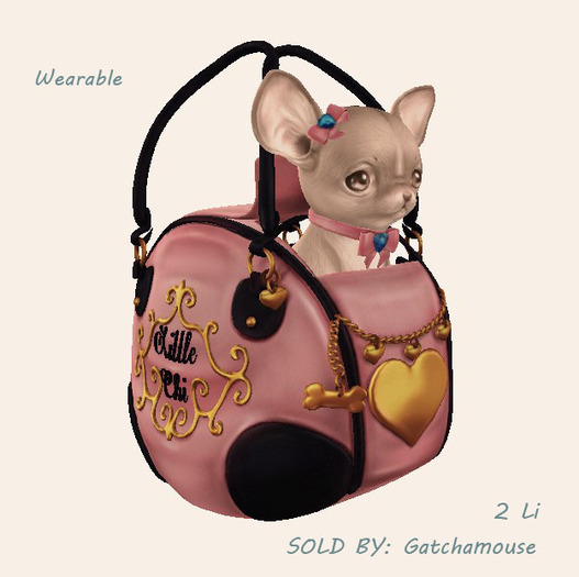 Birdy Little Chi - In a Bag - White