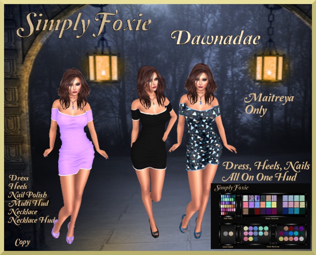 Dawnadae Dress Outfit With (Boxed)