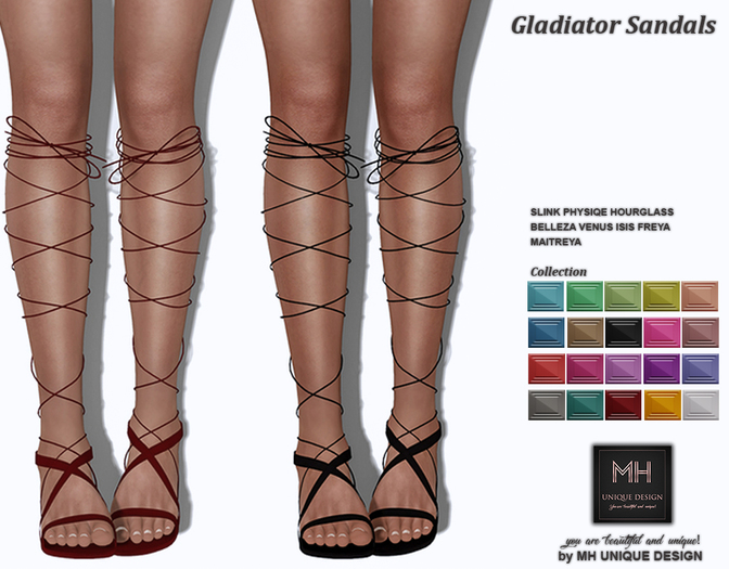  MH-Gladiator Sandals Collection
