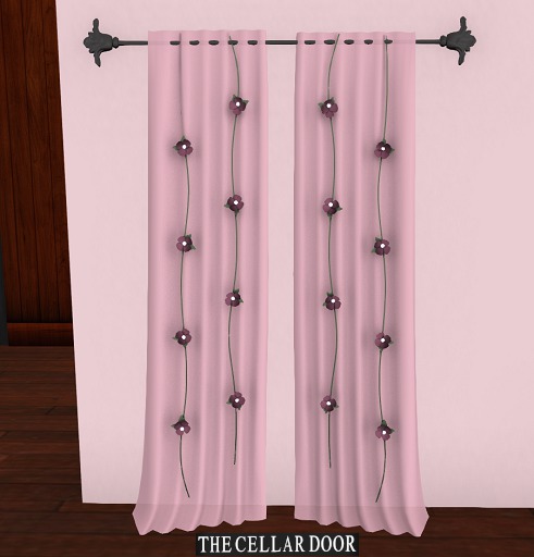 ~TCD~ Tiny Ballerina Curtain