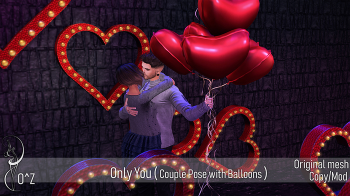 Po^Z - ONly You ( Couple Pose ) with prop