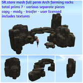 SR.store mesh full perm Arch forming rocks