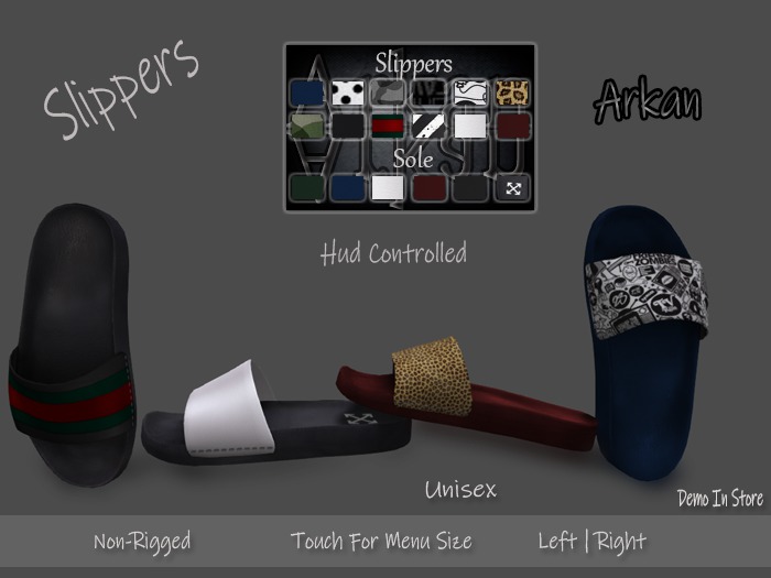 .::Arkan::. Slippers Non-Rigged