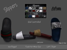 .::Arkan::. Slippers Non-Rigged