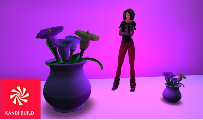 KANDI BUILD  Illuminated fantasy flowers W light control 2 BOX