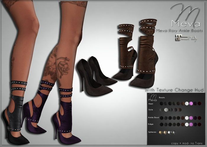 Meva Rory Ankle Boots