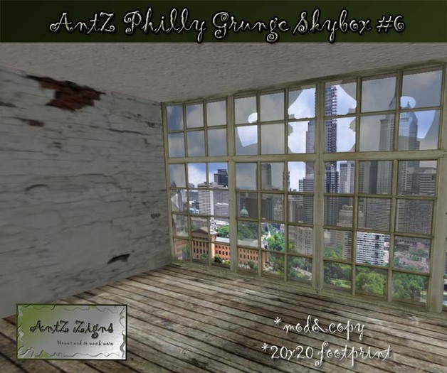 AntZ Philly Grunge Skybox#6 - 99L