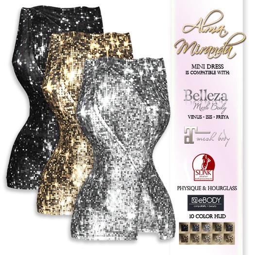 .: AlmaMiranda :. HighBorn Sequin Dress