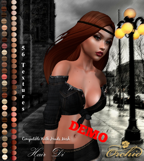 DEMO_Hair Di HUD*ORCHID*(Wear me)