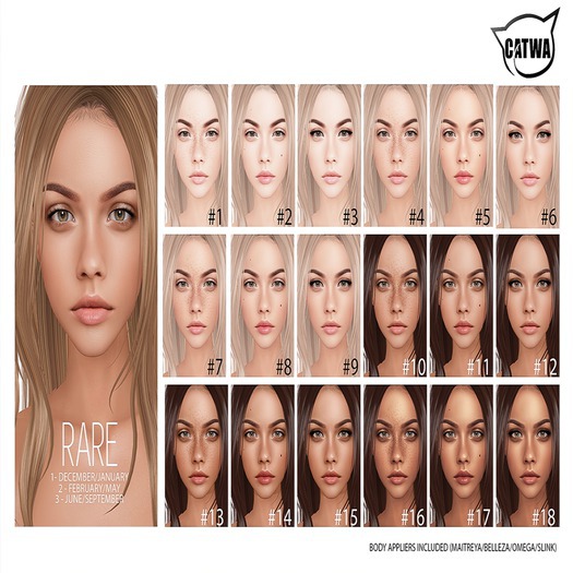 #3 December - CATWA SKIN App.