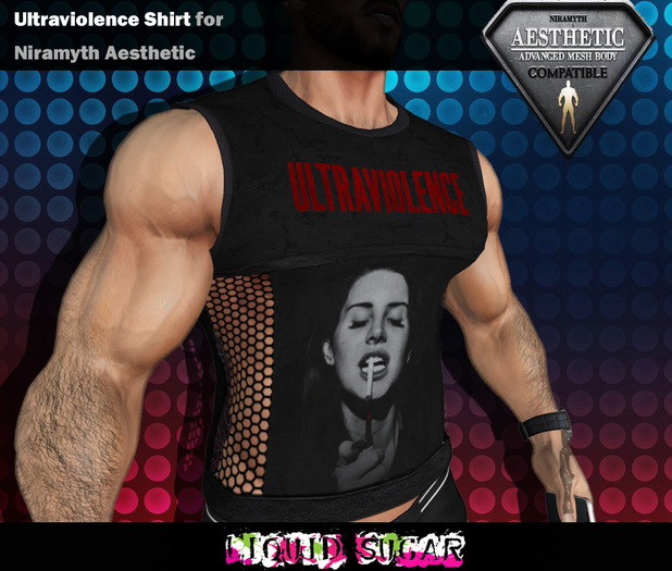 [LiquidSugar] Lana Del Rey Shirt for Niramyth Aesthetic