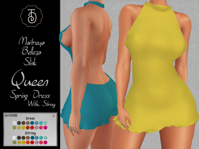 D-Tori *Queen* Spring Mini Dress & String (M B S)