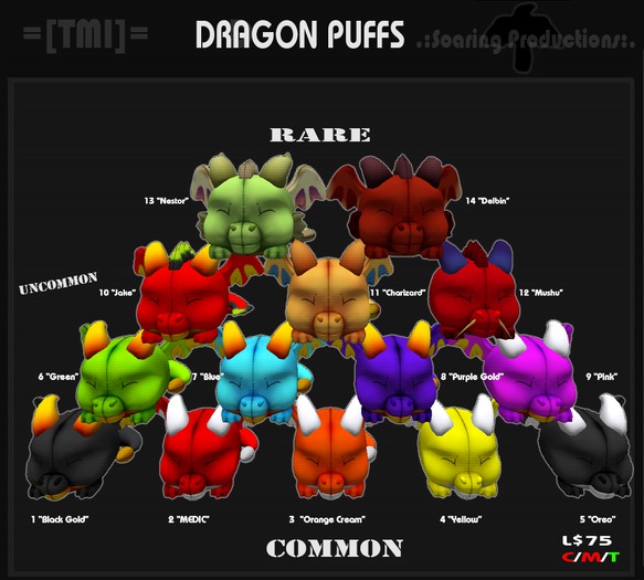 =[TMI]= Dragon Plush - Blue