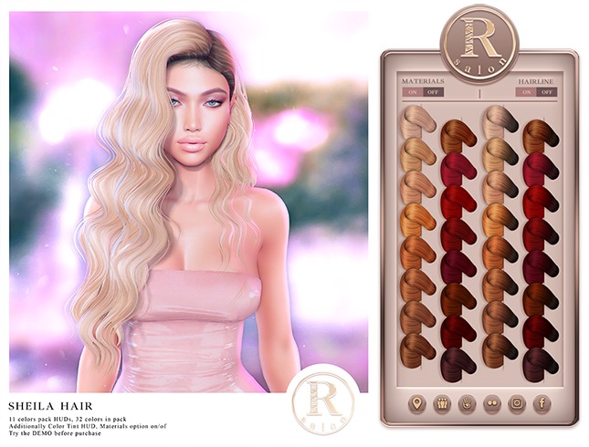 RAMA.SALON - Sheila Hair 'Gingers Colorant'
