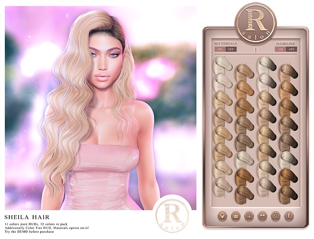 RAMA.SALON - Sheila Hair 'Blondes Colorant'