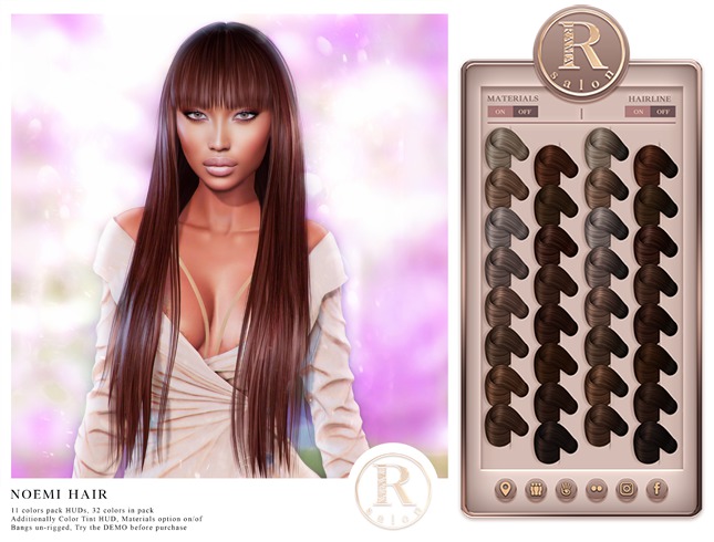 RAMA.SALON - Noemi Hair 'Brunettes Colorant'