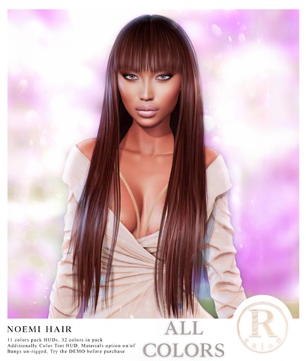 RAMA.SALON - Noemi Hair 'ALL COLORS'