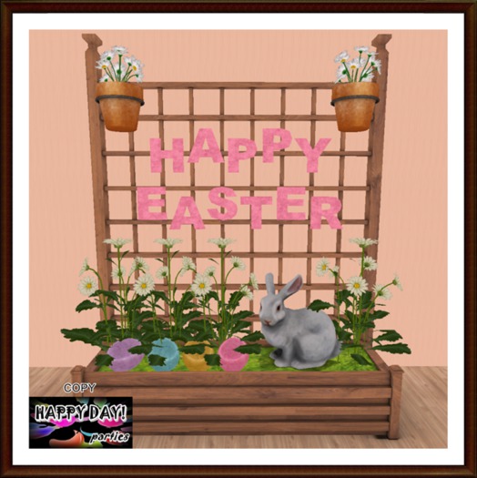Easter - Flowerpot with Trellis