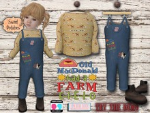 < SP > Nursery Rhymed Themed Outfit for TD/Bebe-Old McDonald