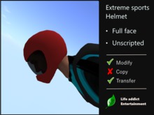 Extreme sports helmet