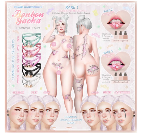 eyecandy - Bonbon gacha - Sparkle Bonbon Tears - Holo