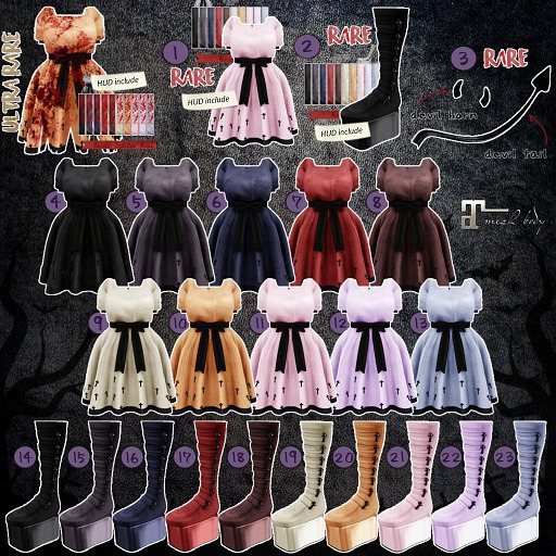 [2]"mignon." -lunatic cross boots.[Maitreya] RARE