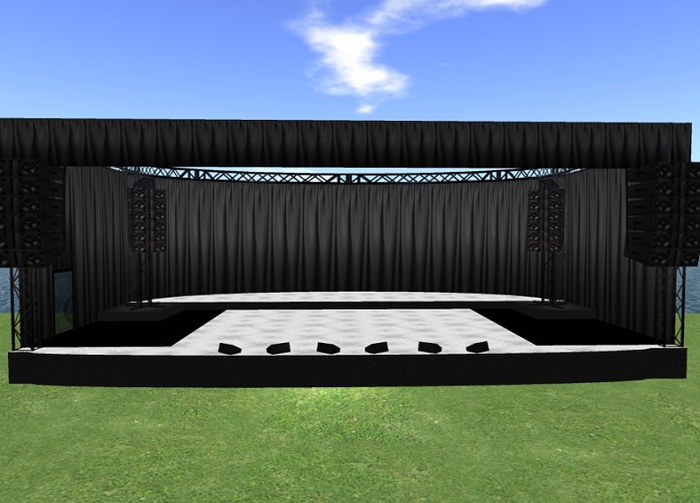 Glamorous Performance Stage