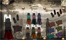 !!SMD!! Violetta Steel Dress Set-Jacket Olive Common