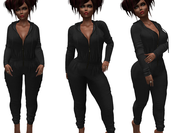 Hoody Jumpsuit