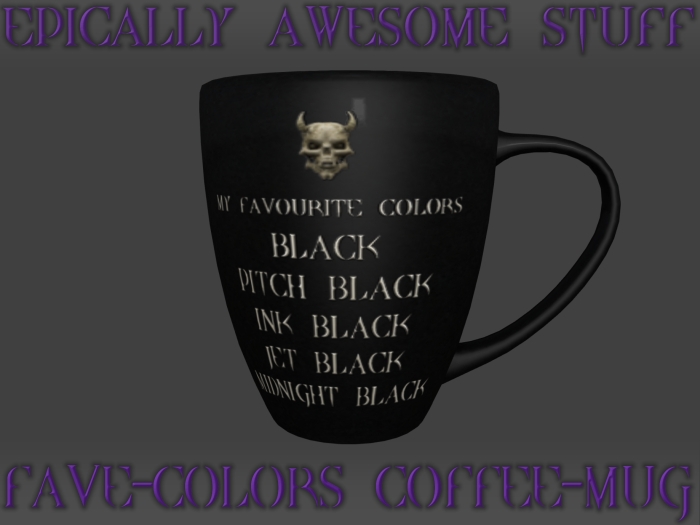 ~EAS~ coffee-mug 'fave colors'
